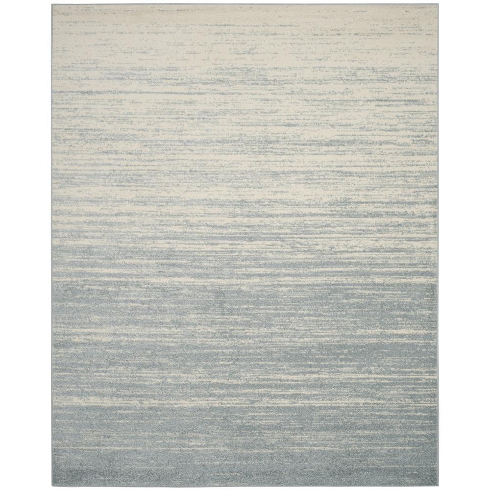 Adirondack, SLATE / CREAM, 9' X 12', Area Rug. Picture 1