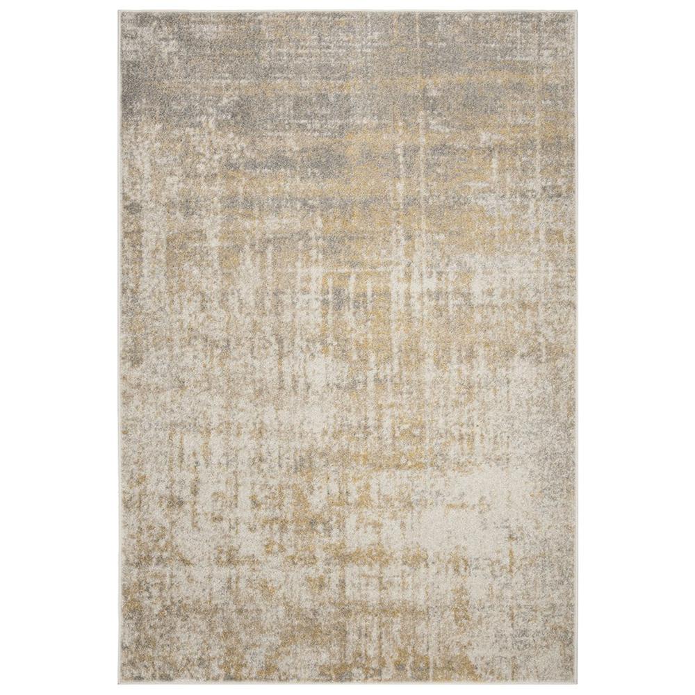ADIRONDACK, CREME / GOLD, 6' X 9', Area Rug. Picture 1