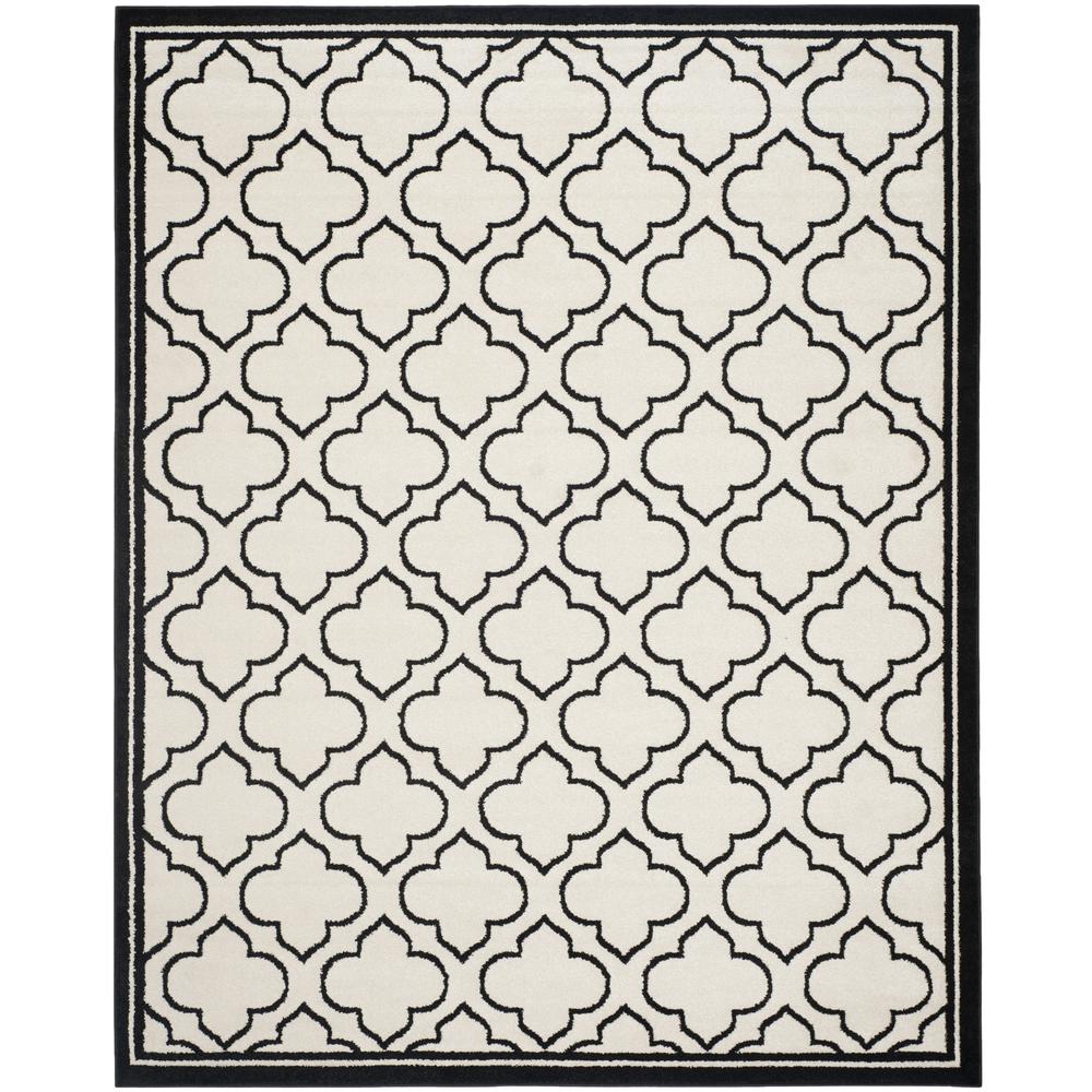 AMHERST, IVORY / ANTHRACITE, 6' X 9', Area Rug. Picture 1