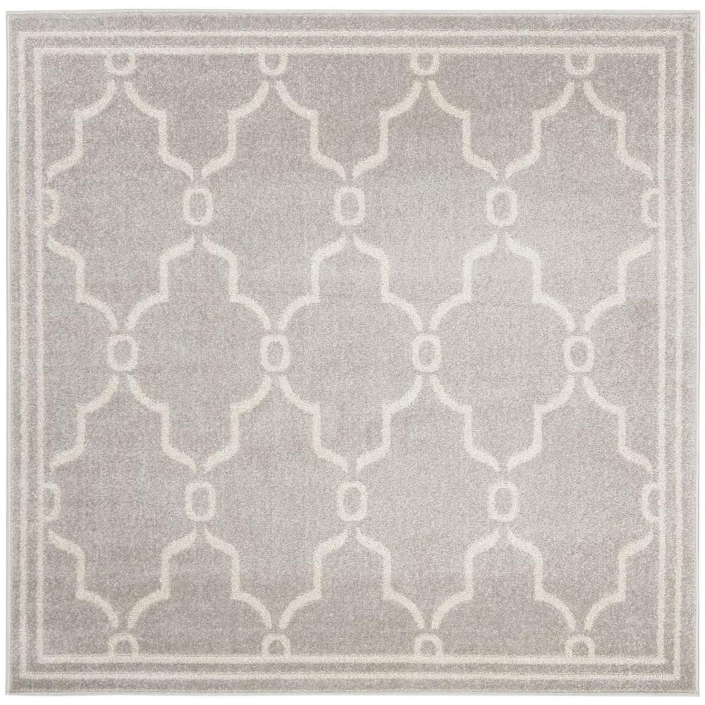 AMHERST, LIGHT GREY / IVORY, 9' X 9' Square, Area Rug, AMT414B-9SQ. Picture 1