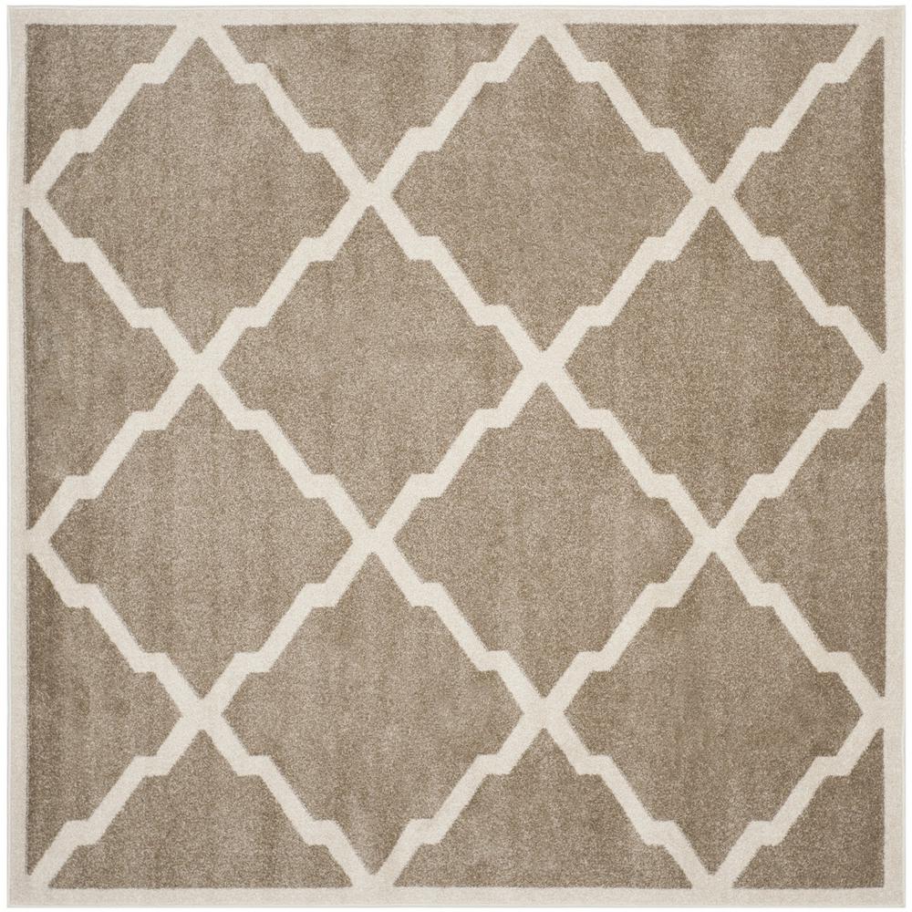 AMHERST, WHEAT / BEIGE, 9' X 9' Square, Area Rug, AMT421S-9SQ. Picture 1