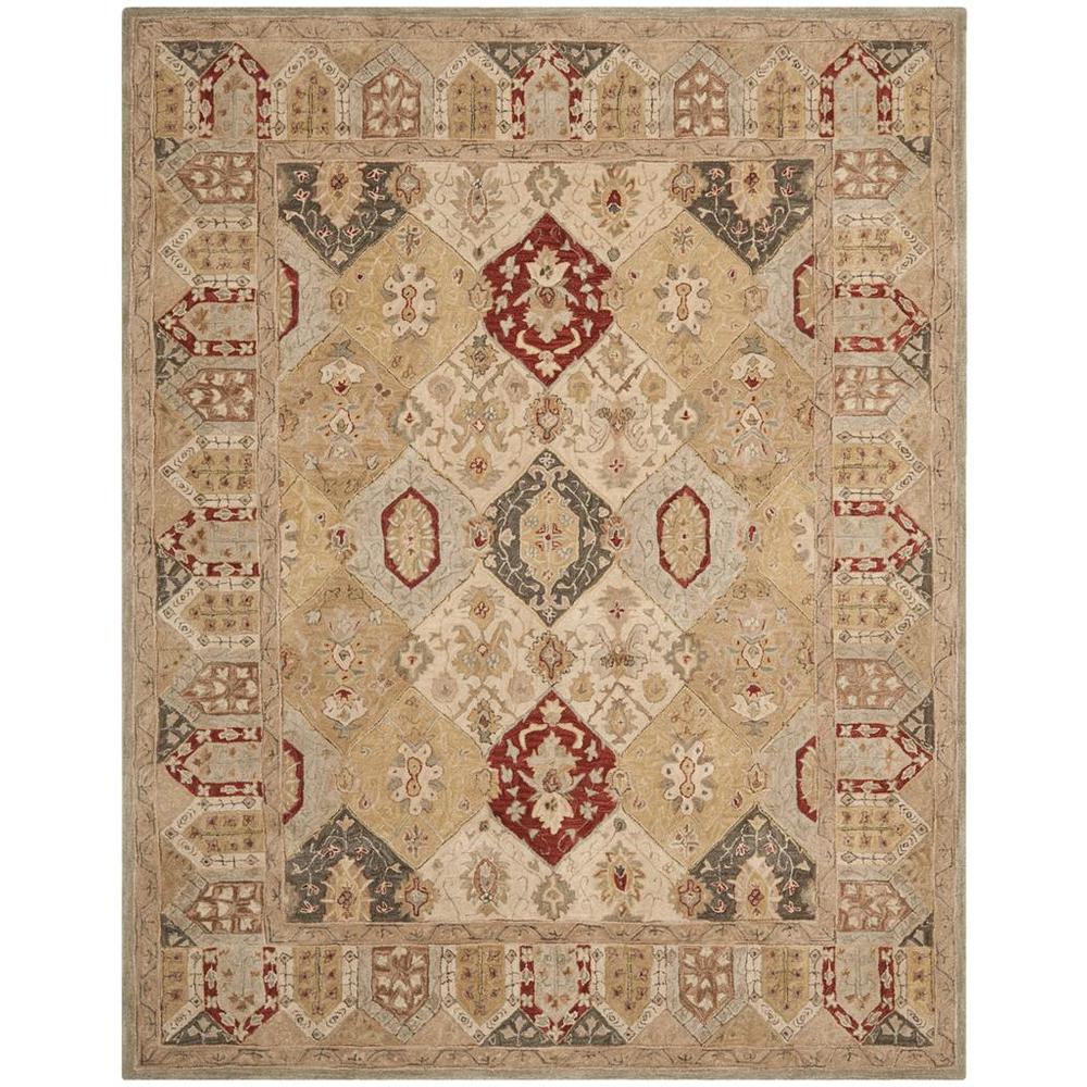 ANATOLIA, BEIGE / MULTI, 9' X 12', Area Rug. Picture 1