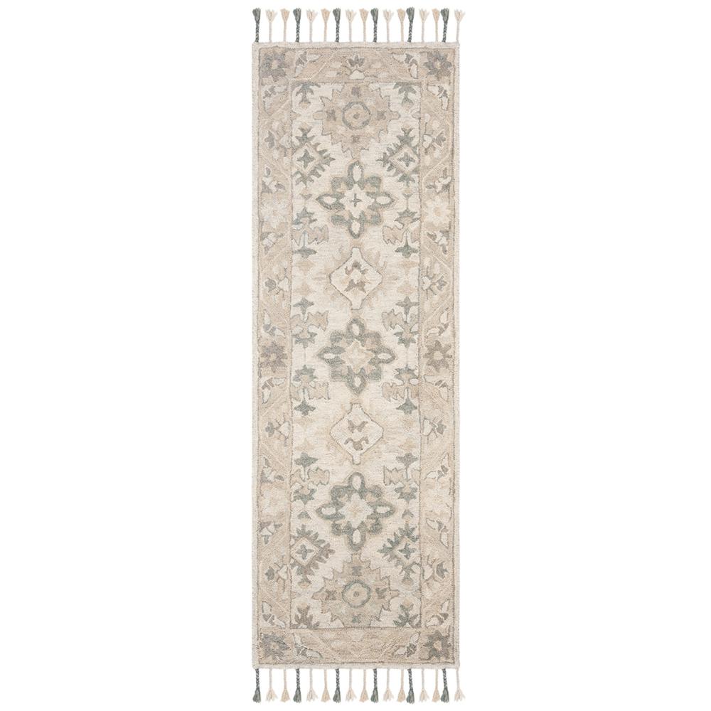 ASPEN, LIGHT GREY / GREY, 2'-3" X 9', Area Rug. Picture 1
