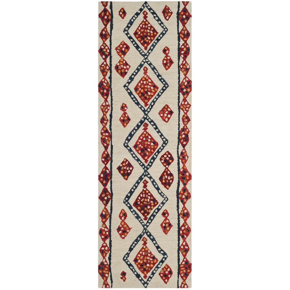 ASPEN, IVORY / MULTI, 2'-3" X 9', Area Rug, APN702A-29. Picture 1