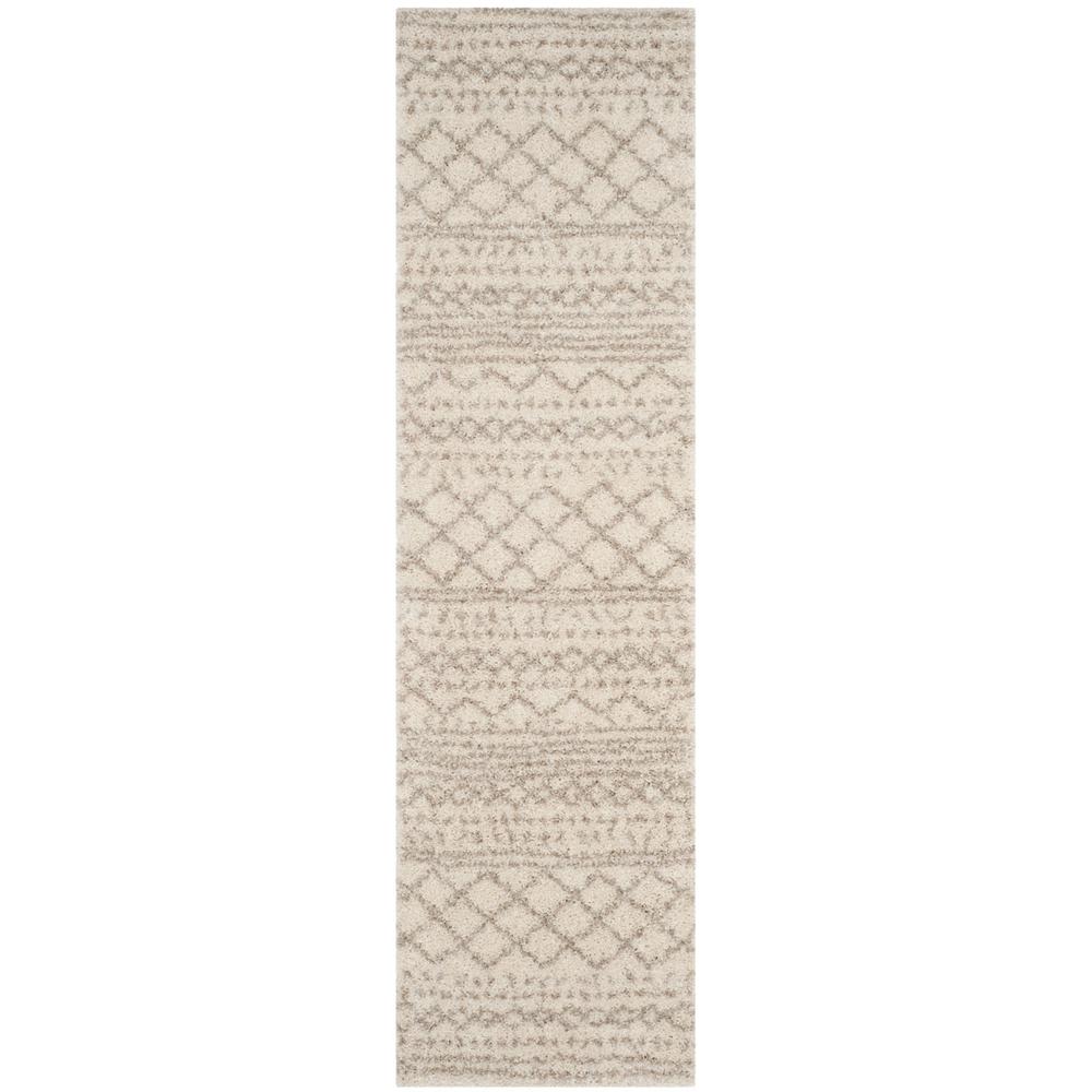 ARIZONA SHAG, IVORY / BEIGE, 2'-3" X 6', Area Rug, ASG741A-26. Picture 1