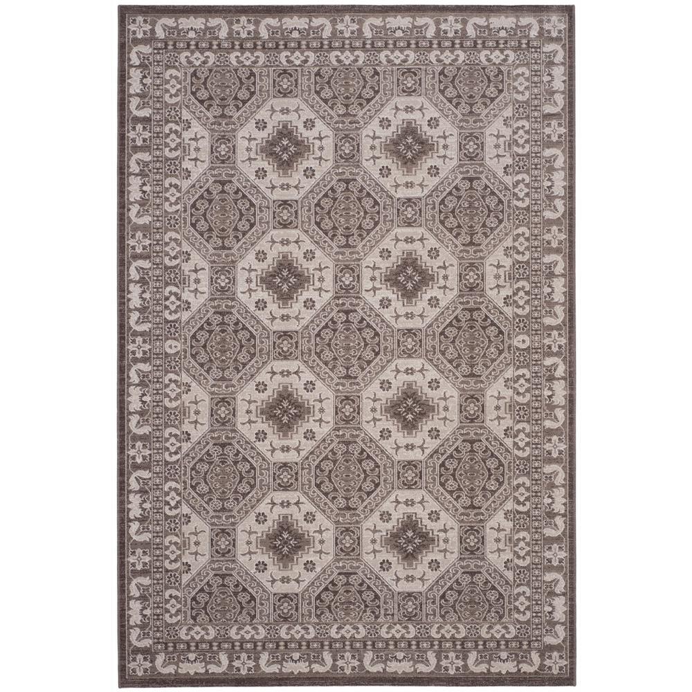 ARTISAN, BROWN / IVORY, 5'-1" X 7'-6", Area Rug, ATN320P-5. Picture 1