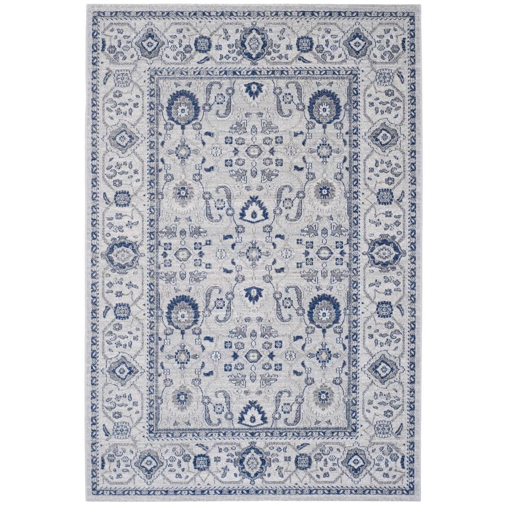 ARTISAN, SILVER / SILVER, 5'-1" X 7'-6", Area Rug, ATN322C-5. Picture 1