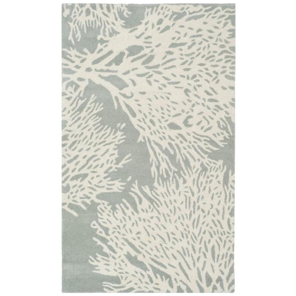 BELLA, GREY / IVORY, 4' X 6', Area Rug, BEL115D-4. Picture 1