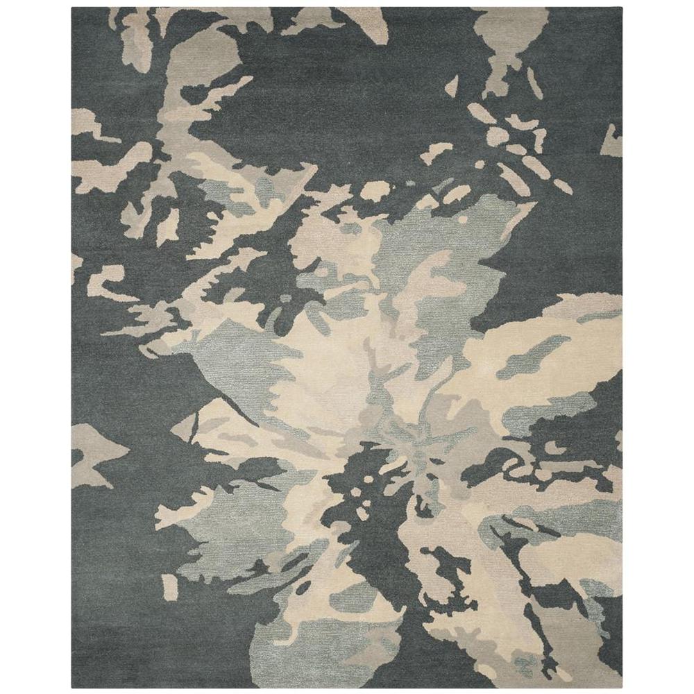 BELLA, STEEL BLUE, 9' X 12', Area Rug. Picture 1