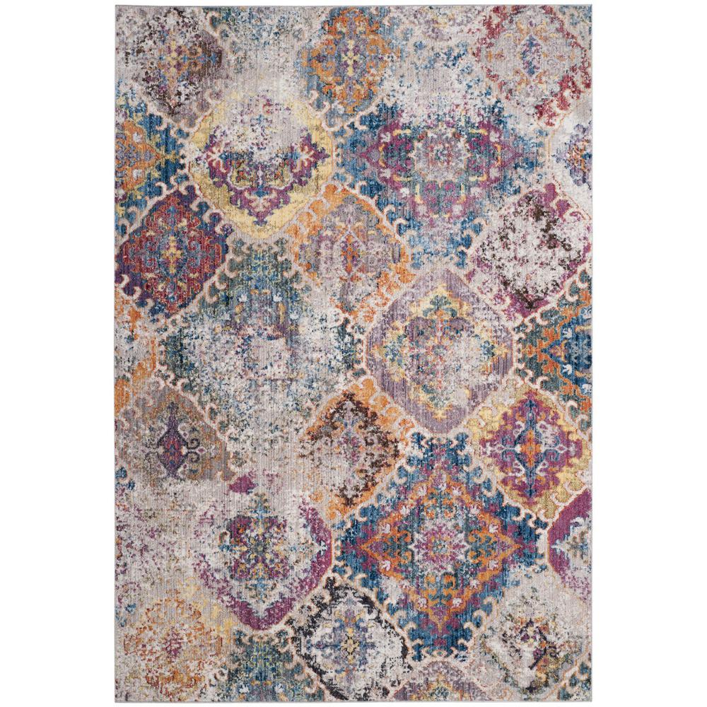 BRISTOL, BLUE / LIGHT GREY, 5'-1" X 7'-6", Area Rug, BTL351D-5. Picture 1