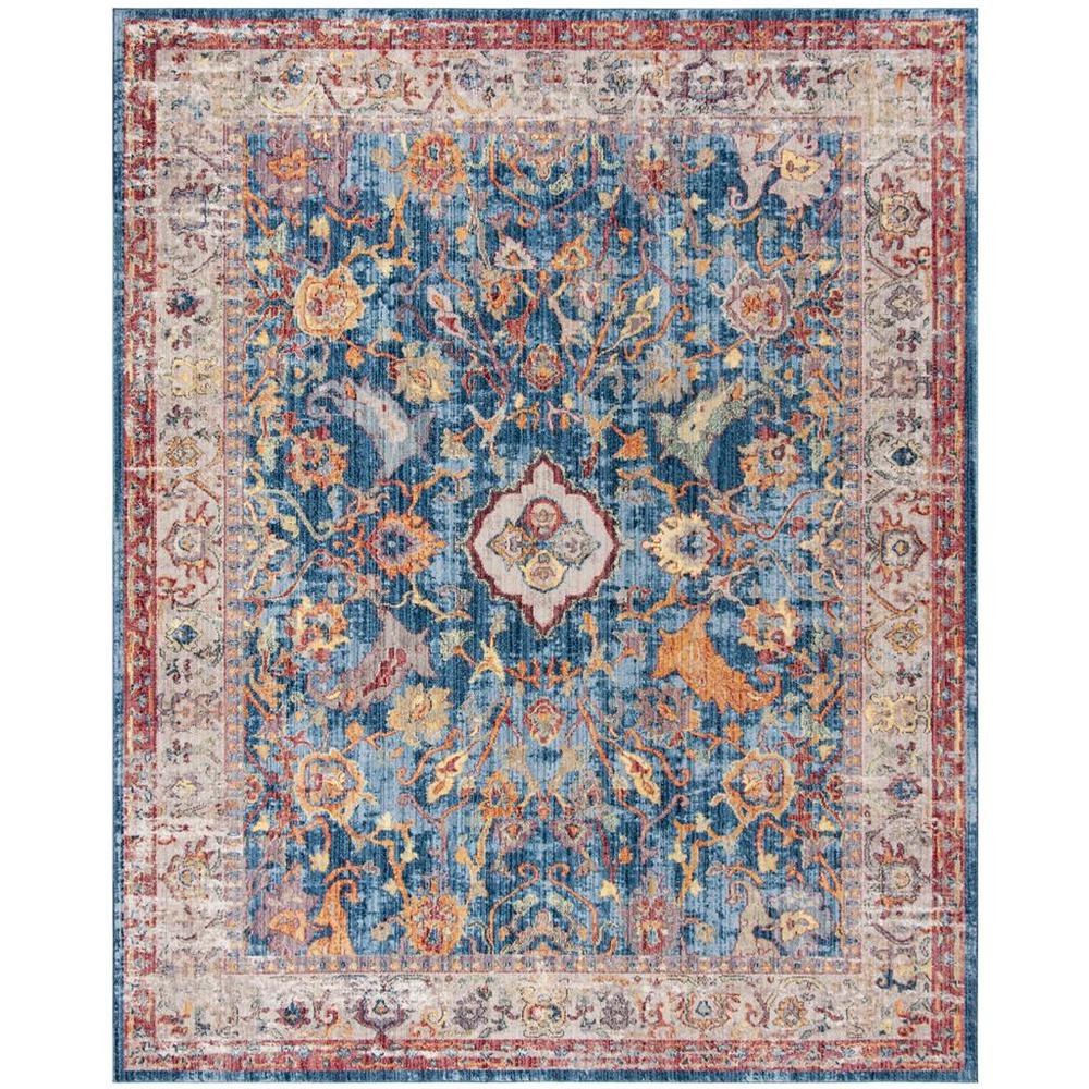 BRISTOL, BLUE / LIGHT GREY, 9' X 12', Area Rug, BTL361C-9. Picture 1