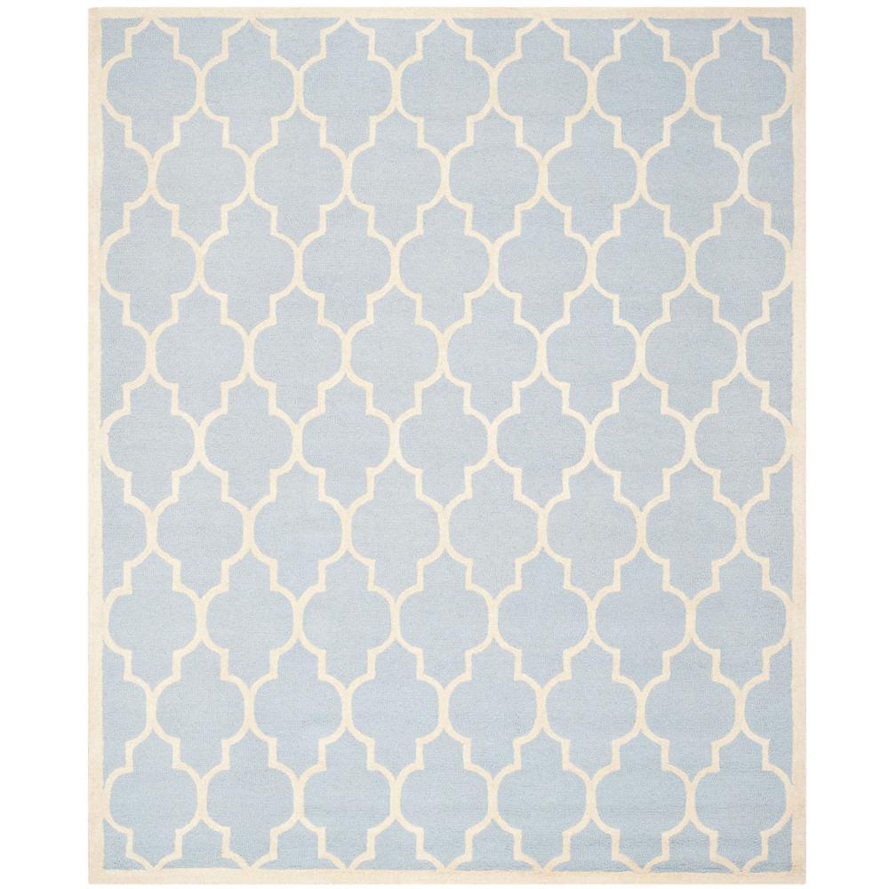 CAMBRIDGE, LIGHT BLUE / IVORY, 11'-6" X 16', Area Rug, CAM134A-1216. Picture 1