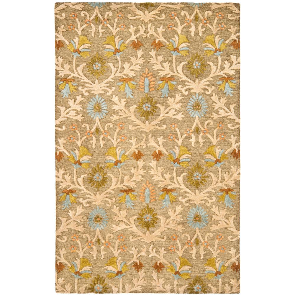 CAMBRIDGE, MOSS / MULTI, 6' X 9', Area Rug. Picture 1