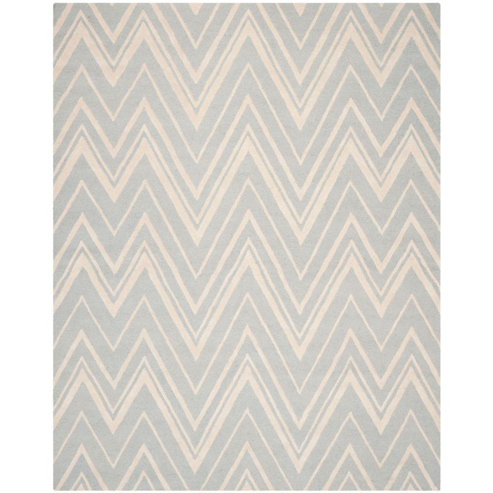 CAMBRIDGE, GREY / IVORY, 8' X 10', Area Rug, CAM711G-8. Picture 1