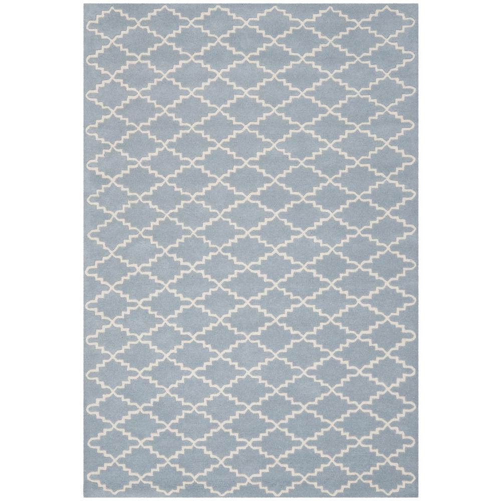 CHATHAM, BLUE / IVORY, 8'-9" X 12', Area Rug, CHT721B-9. Picture 1