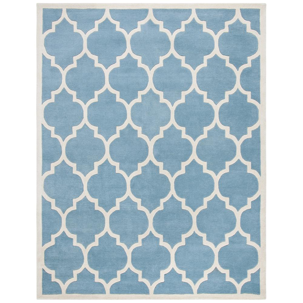 CHATHAM, BLUE / IVORY, 10' X 14', Area Rug, CHT733B-10. Picture 1