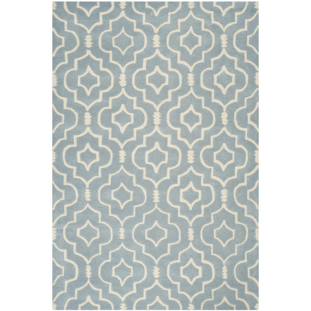 CHATHAM, BLUE / IVORY, 8'-9" X 12', Area Rug, CHT736B-9. Picture 1