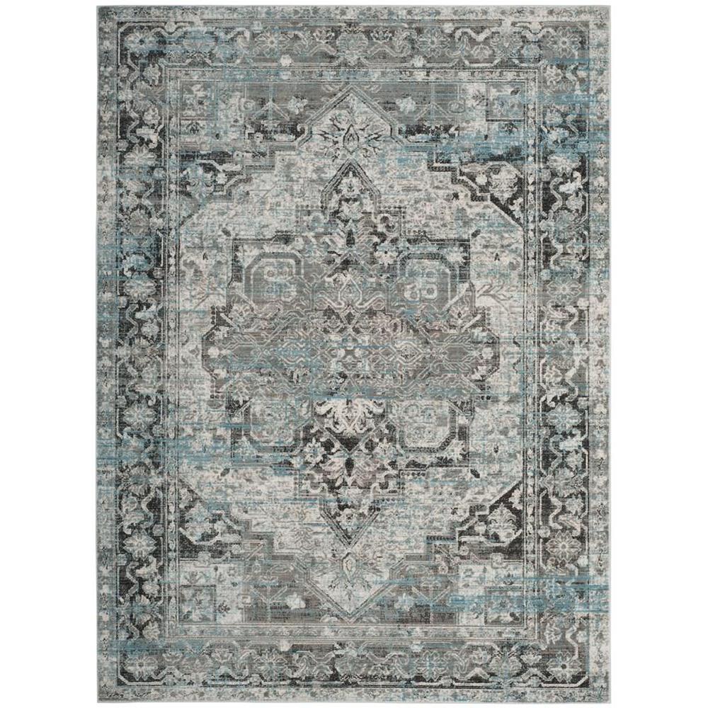 CLAREMONT, IVORY / GREY, 6' X 9'-2", Area Rug. Picture 1