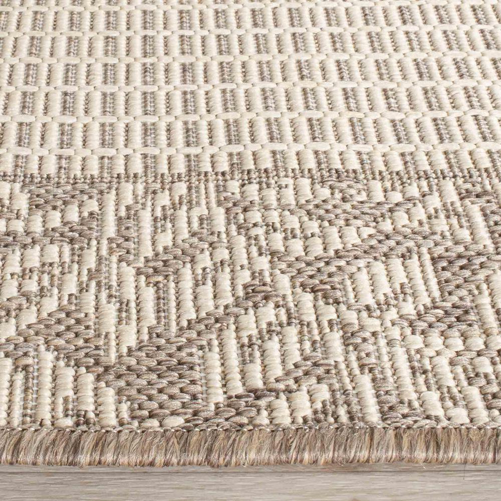 COURTYARD, NATURAL / BROWN, 2'-7" X 5', Area Rug, CY0727-3001-3. Picture 1