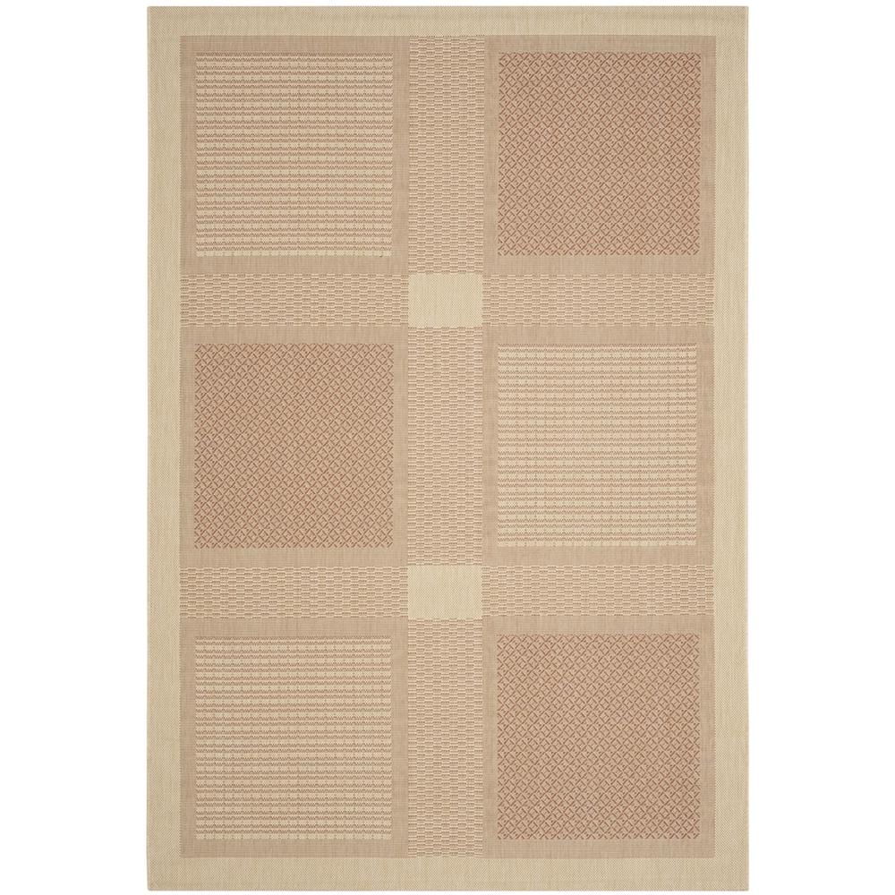 COURTYARD, NATURAL / TERRA, 6'-7" X 6'-7" Round, Area Rug, CY1928-3201-7R. Picture 1