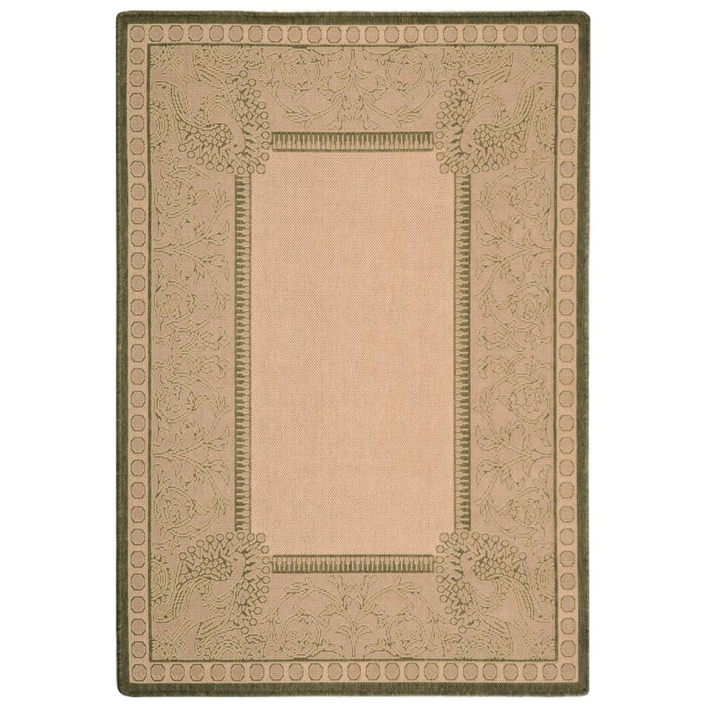 COURTYARD, NATURAL / OLIVE, 2'-7" X 5', Area Rug, CY2965-1E01-3. Picture 1