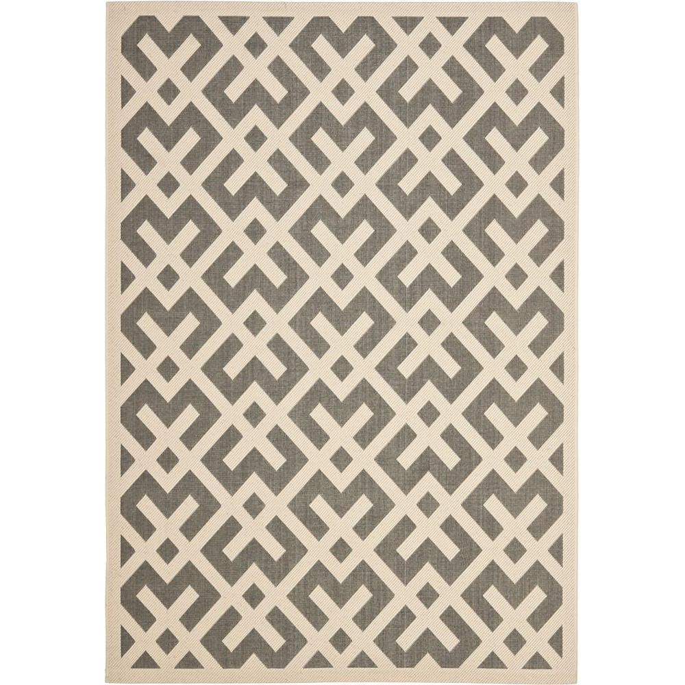 COURTYARD, GREY / BONE, 4' X 5'-7", Area Rug, CY6915-236-4. Picture 1