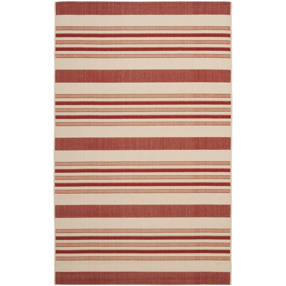 COURTYARD, BEIGE / RED, 2'-7" X 5', Area Rug, CY7062-238A21-3. Picture 1