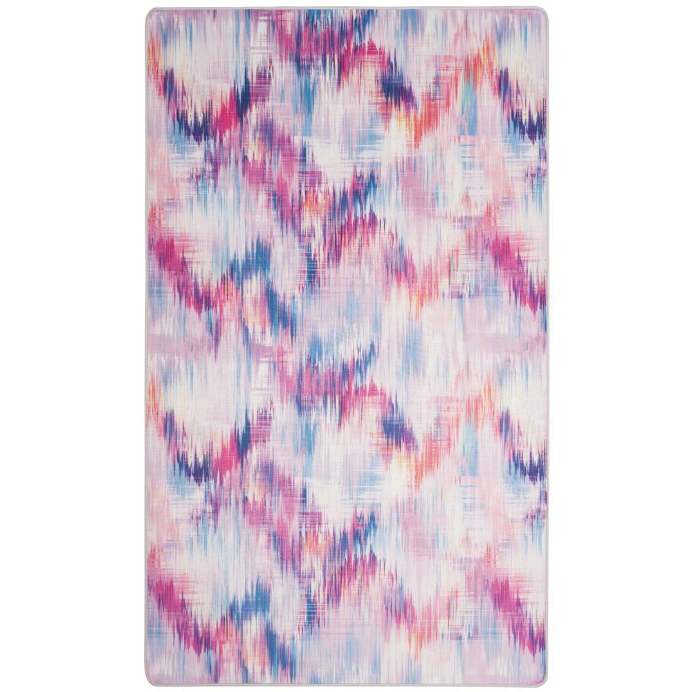DAYTONA, IVORY / PINK, 5'-1" X 7'-6", Area Rug. Picture 1