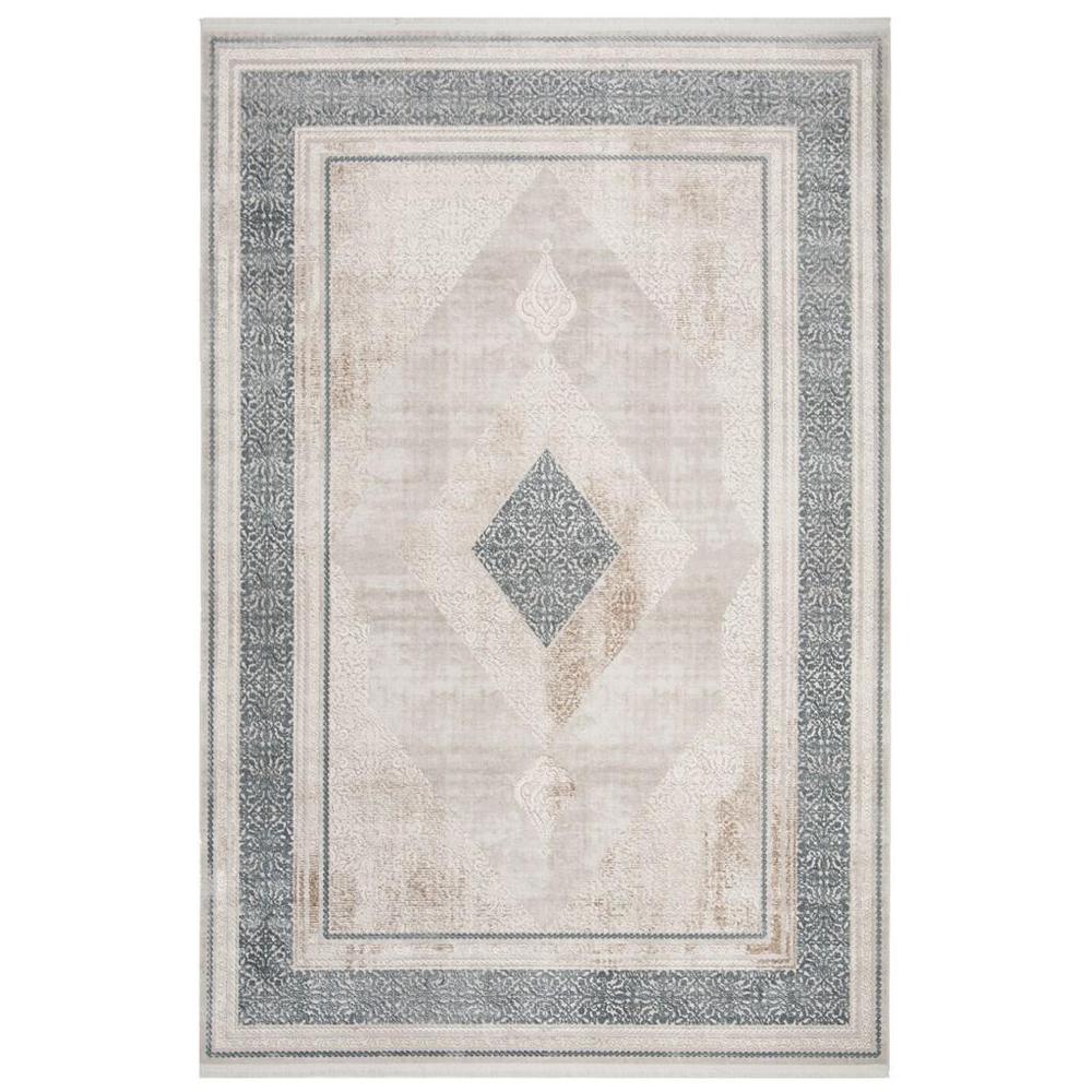 ECLIPSE 100, BEIGE / GREY, 4' X 6', Area Rug, ECL183B-4. Picture 1