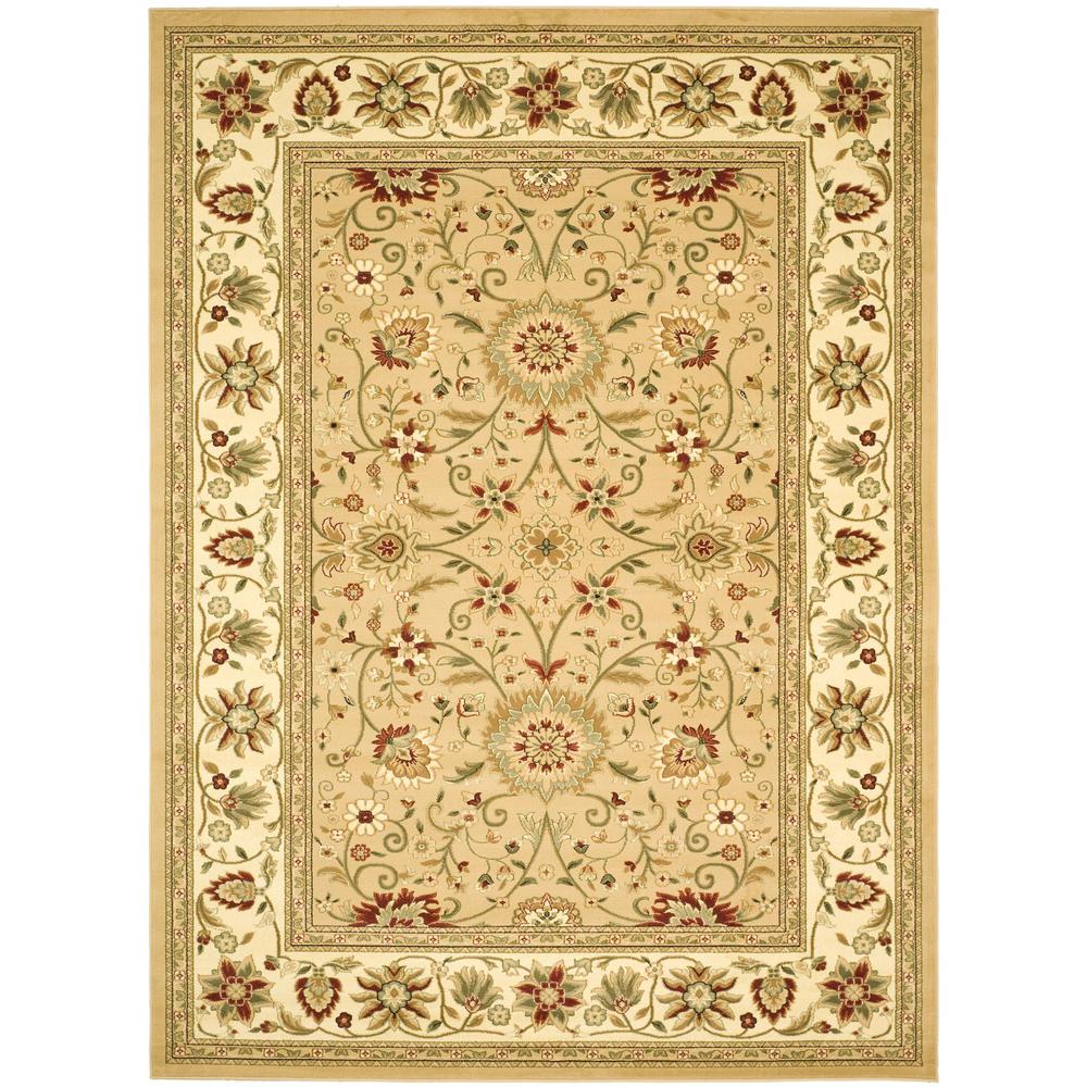 LYNDHURST, BEIGE / IVORY, 5'-3" X 7'-6", Area Rug. Picture 1