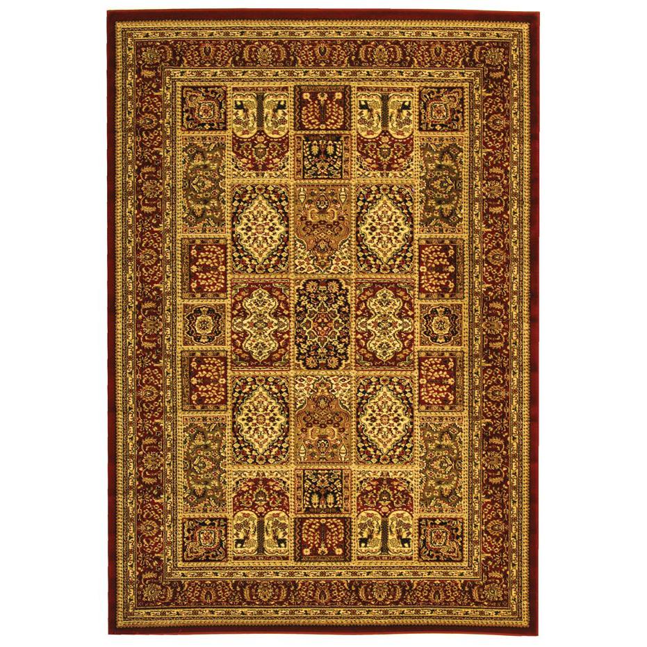 LYNDHURST, MULTI / RED, 6' X 9', Area Rug, LNH217B-6. Picture 1