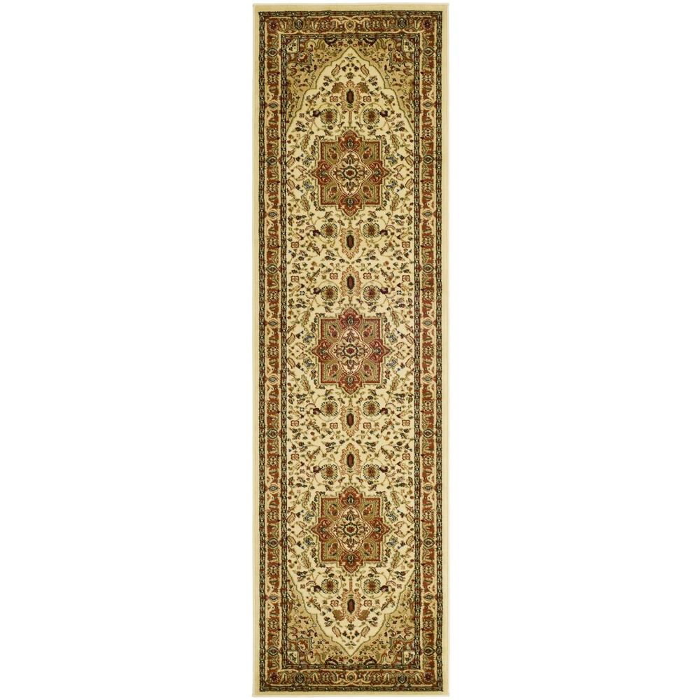 LYNDHURST, IVORY / RUST, 2'-3" X 6', Area Rug, LNH330R-26. Picture 1
