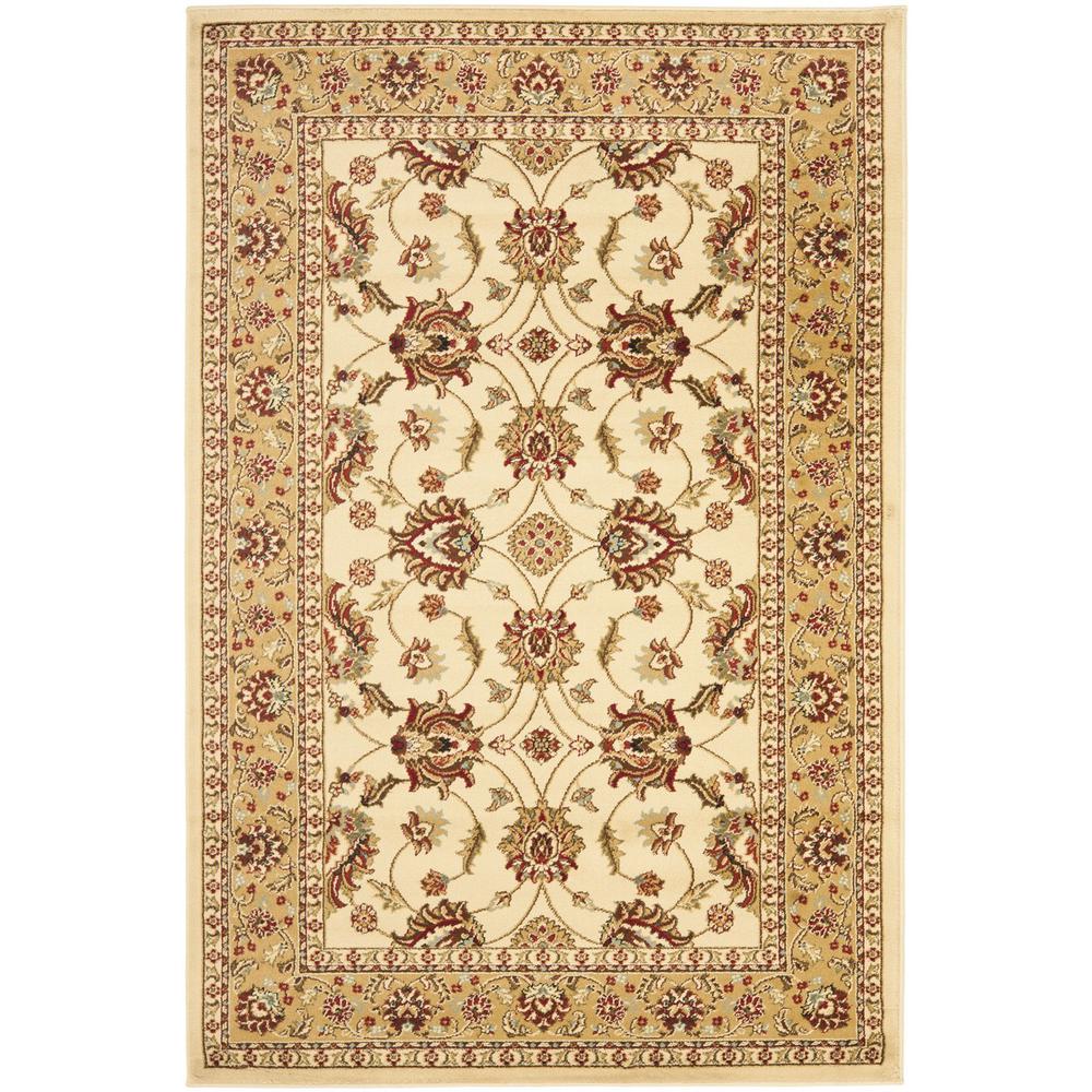 LYNDHURST, IVORY / BEIGE, 6'-7" X 9'-6", Area Rug. Picture 1
