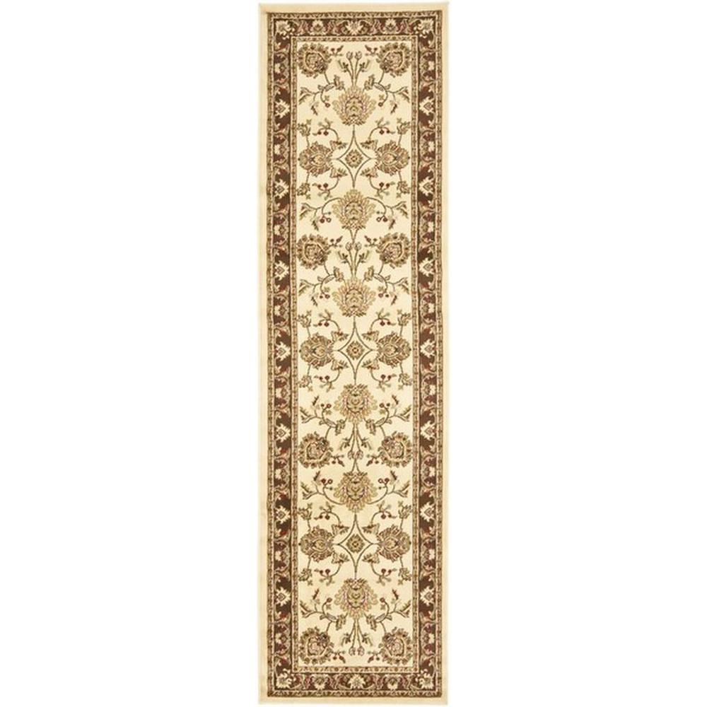 LYNDHURST, IVORY / BROWN, 2'-3" X 8', Area Rug, LNH555-1225-28. Picture 1