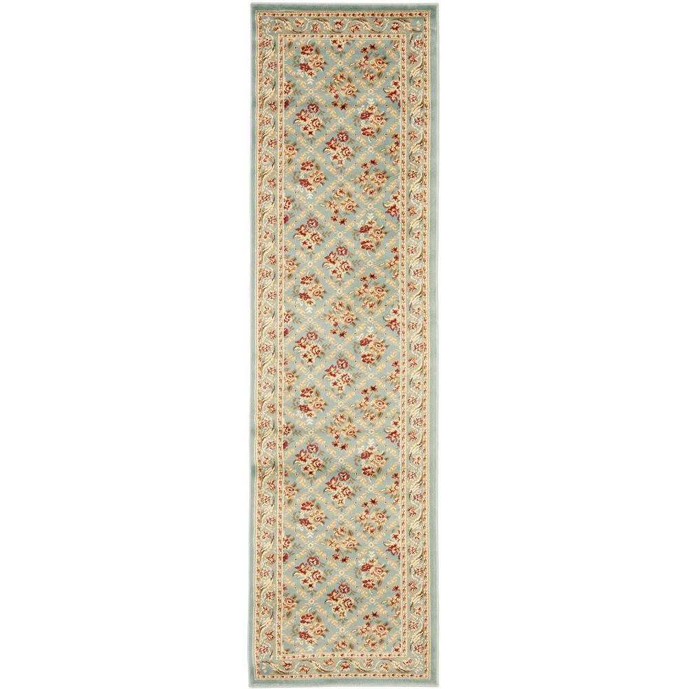LYNDHURST, BLUE / BLUE, 2'-3" X 8', Area Rug, LNH556-6565-28. Picture 1