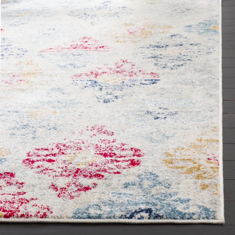 MADISON 300, IVORY / BLUE, 4' X 6', Area Rug. Picture 1