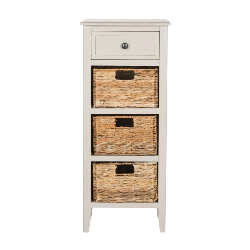 Light Gray, Storage Side Table, Storage Drawer, Quality Build. Picture 4