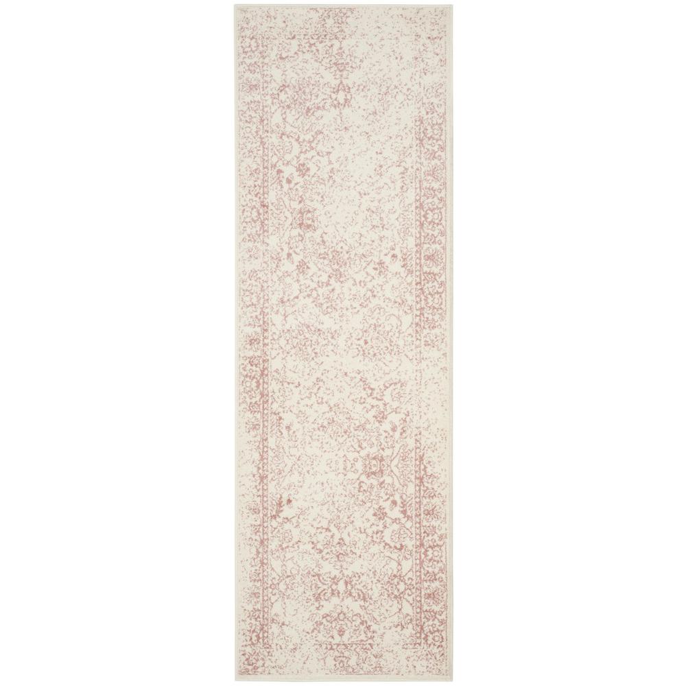 Adirondack, IVORY / ROSE, 2'-6" X 8', Area Rug. Picture 1