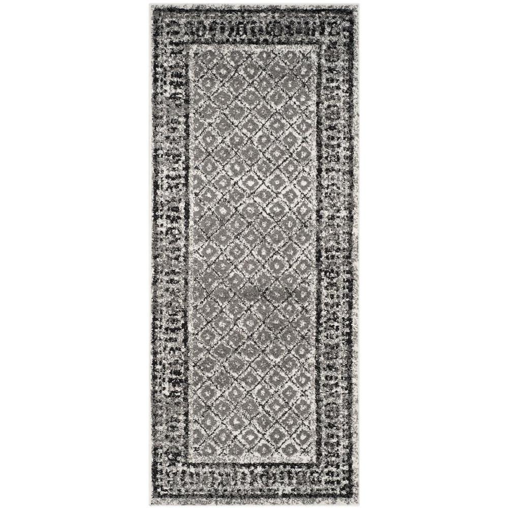 Adirondack, IVORY / SILVER, 2'-6" X 6', Area Rug, ADR110B-26. Picture 1