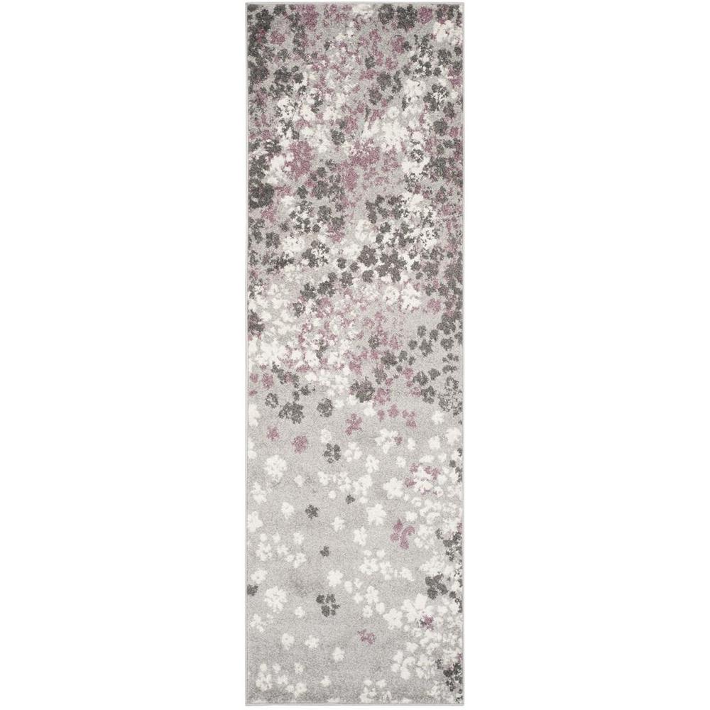 Adirondack, LIGHT GREY / PURPLE, 2'-6" X 8', Area Rug, ADR115M-28. Picture 1