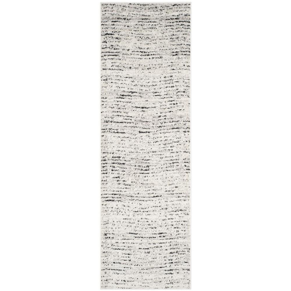 Adirondack, IVORY / SILVER, 2'-6" X 18', Area Rug, ADR117B-218. Picture 1