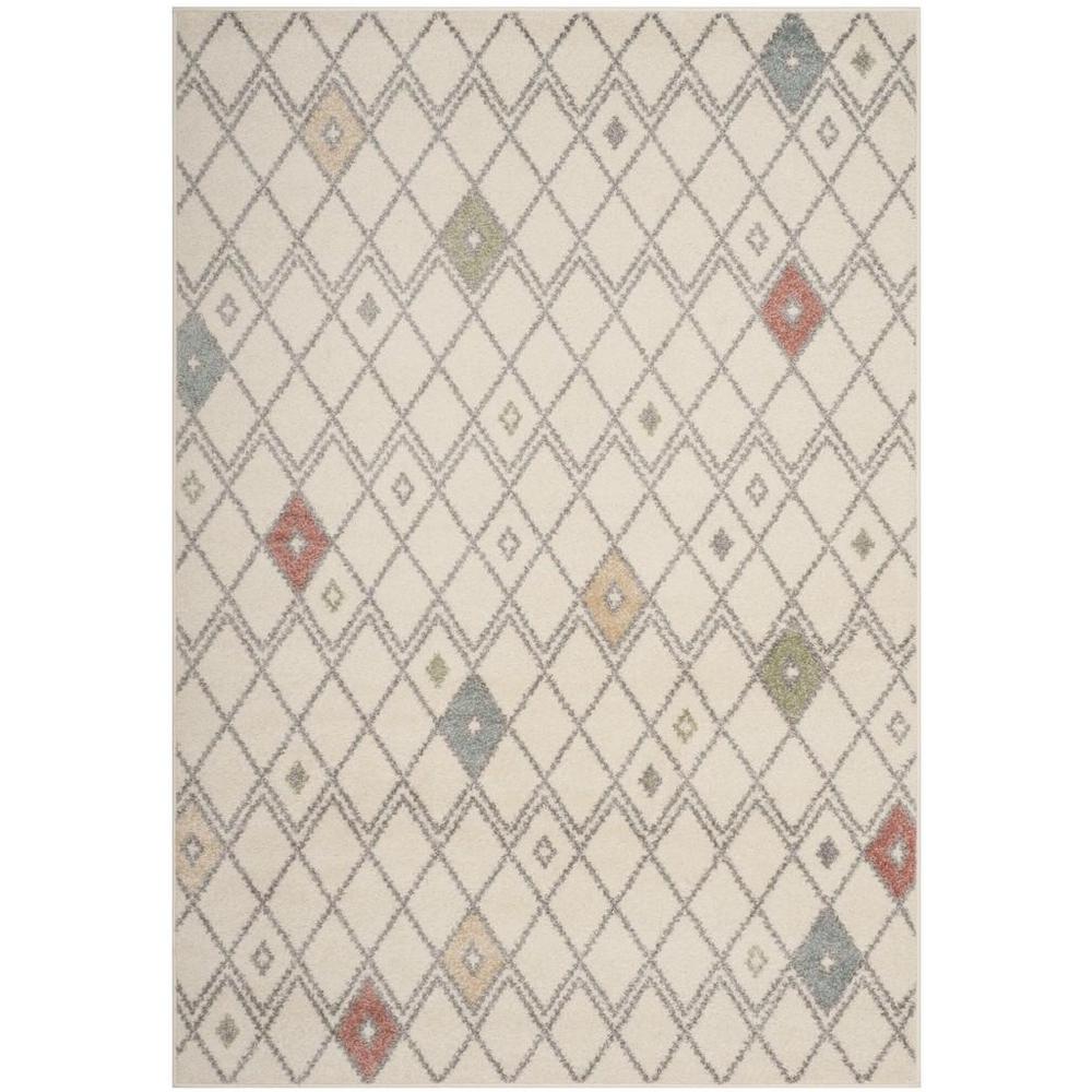 Adirondack, IVORY / MULTI, 6' X 9', Area Rug. Picture 1