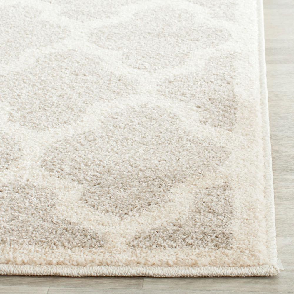 AMHERST, LIGHT GREY / BEIGE, 2'-3" X 21', Area Rug. Picture 1