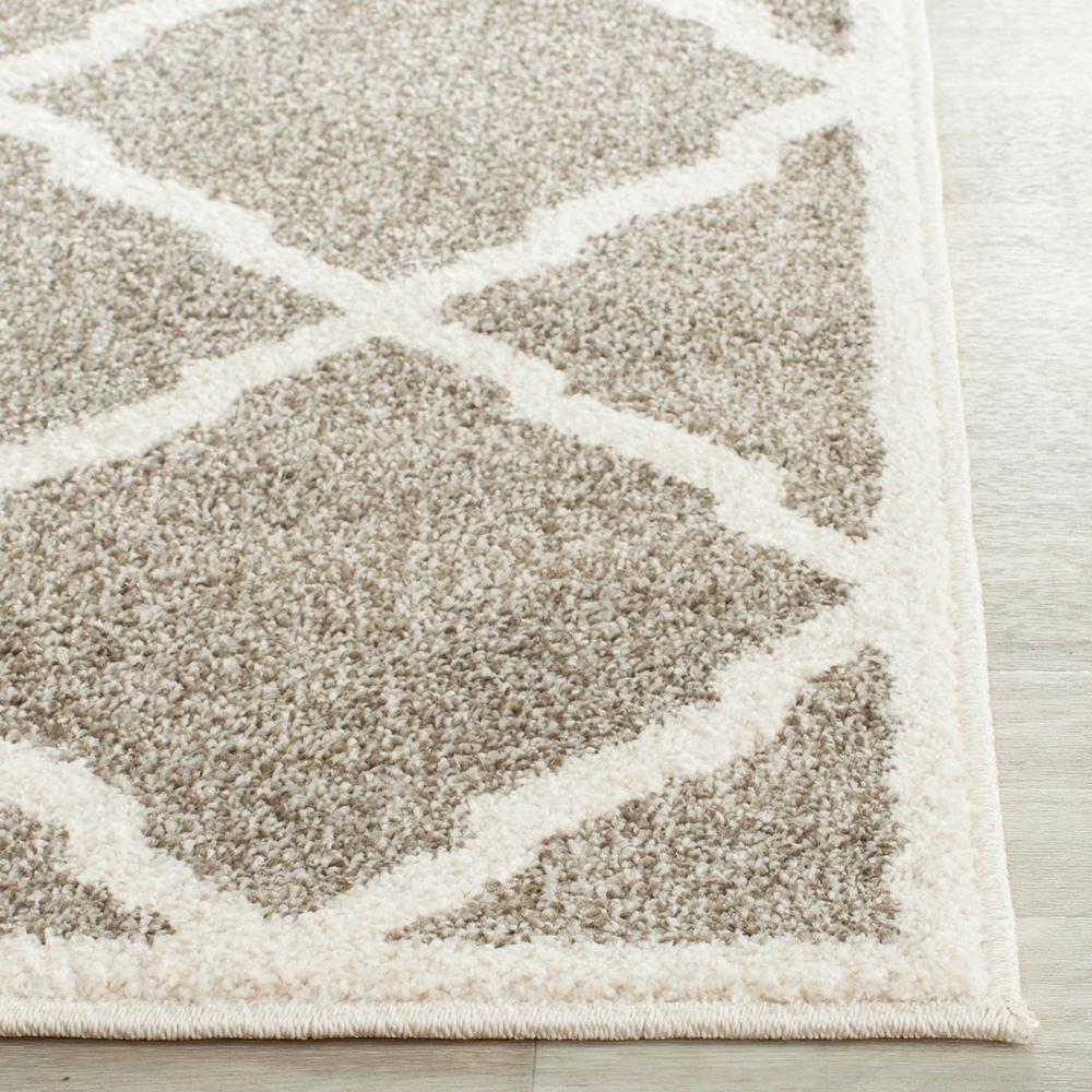 AMHERST, DARK GREY / BEIGE, 2'-3" X 9', Area Rug, AMT421R-29. Picture 1