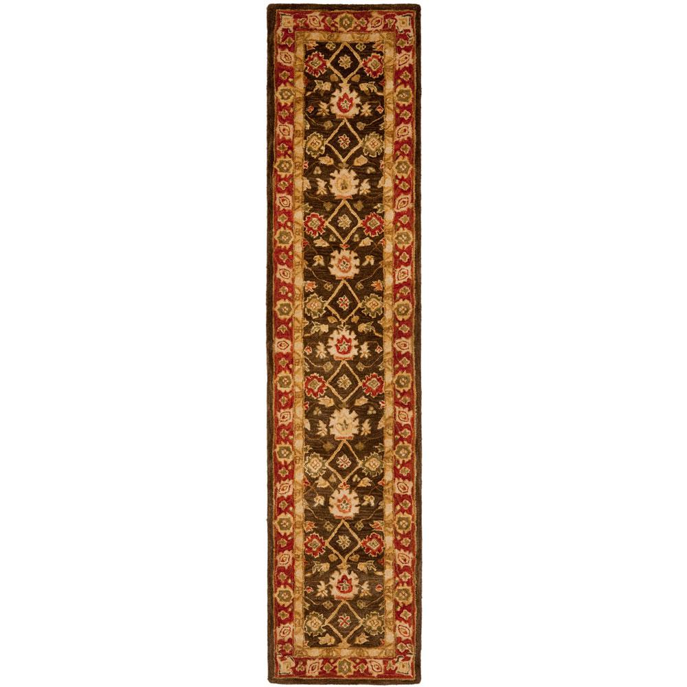 ANATOLIA, OLIVE / RUST, 2'-3" X 16', Area Rug. Picture 1