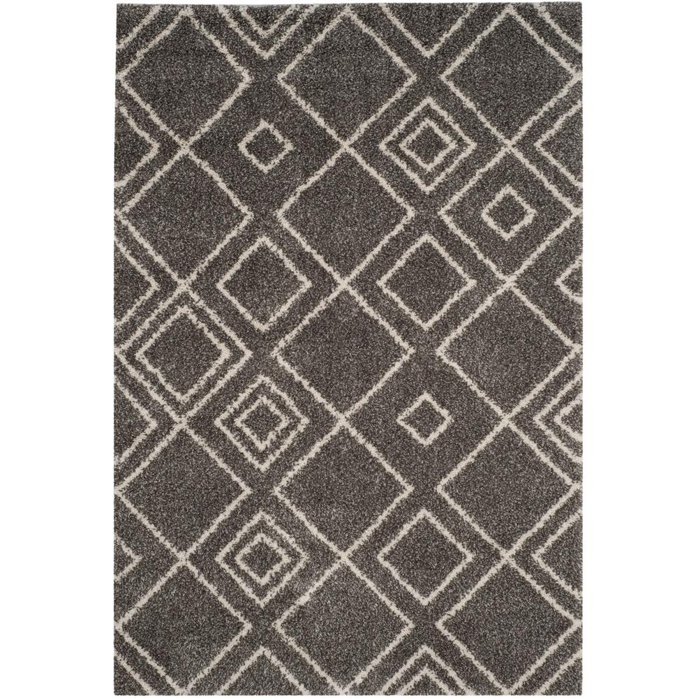 ARIZONA SHAG, BROWN / IVORY, 8' X 10', Area Rug, ASG744B-8. Picture 1