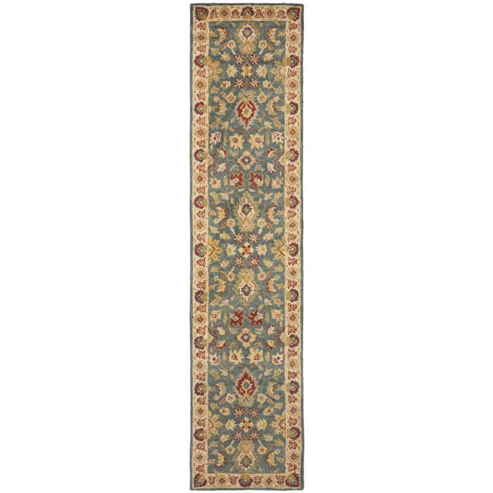 ANTIQUITY, BLUE / BEIGE, 2'-3" X 8', Area Rug, AT15A-28. Picture 1