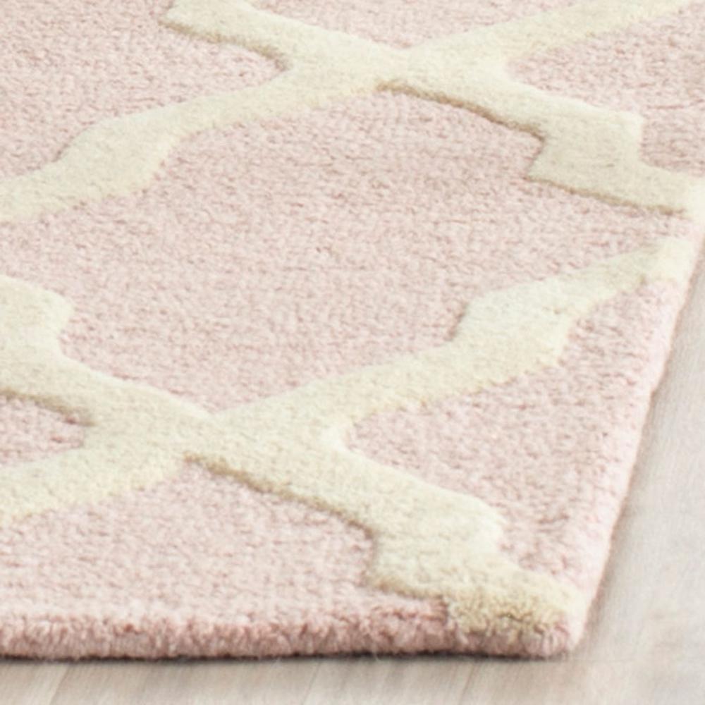 CAMBRIDGE, LIGHT PINK / IVORY, 2'-6" X 8', Area Rug, CAM121M-28. Picture 1