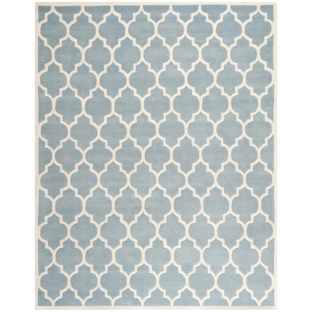 CHATHAM, BLUE / IVORY, 8'-9" X 12', Area Rug, CHT734B-9. Picture 1