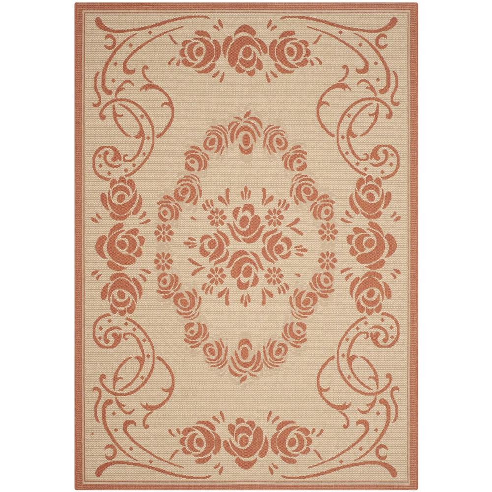 COURTYARD, NATURAL / TERRA, 4' X 5'-7", Area Rug, CY1893-3201-4. Picture 1
